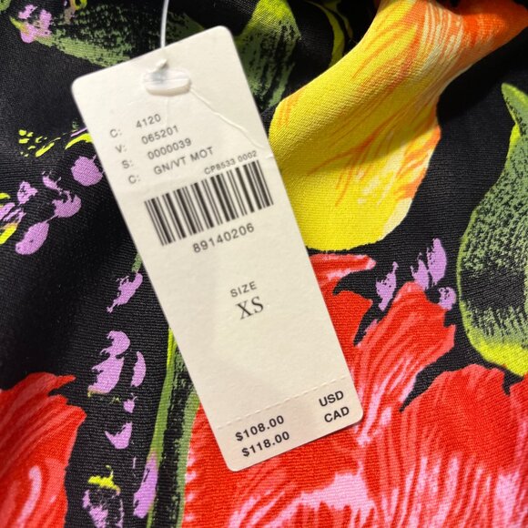 NWT Anthropologie Yukiko Noritake Tilda Maxi Slip Skirt XS - Picture 5 of 5